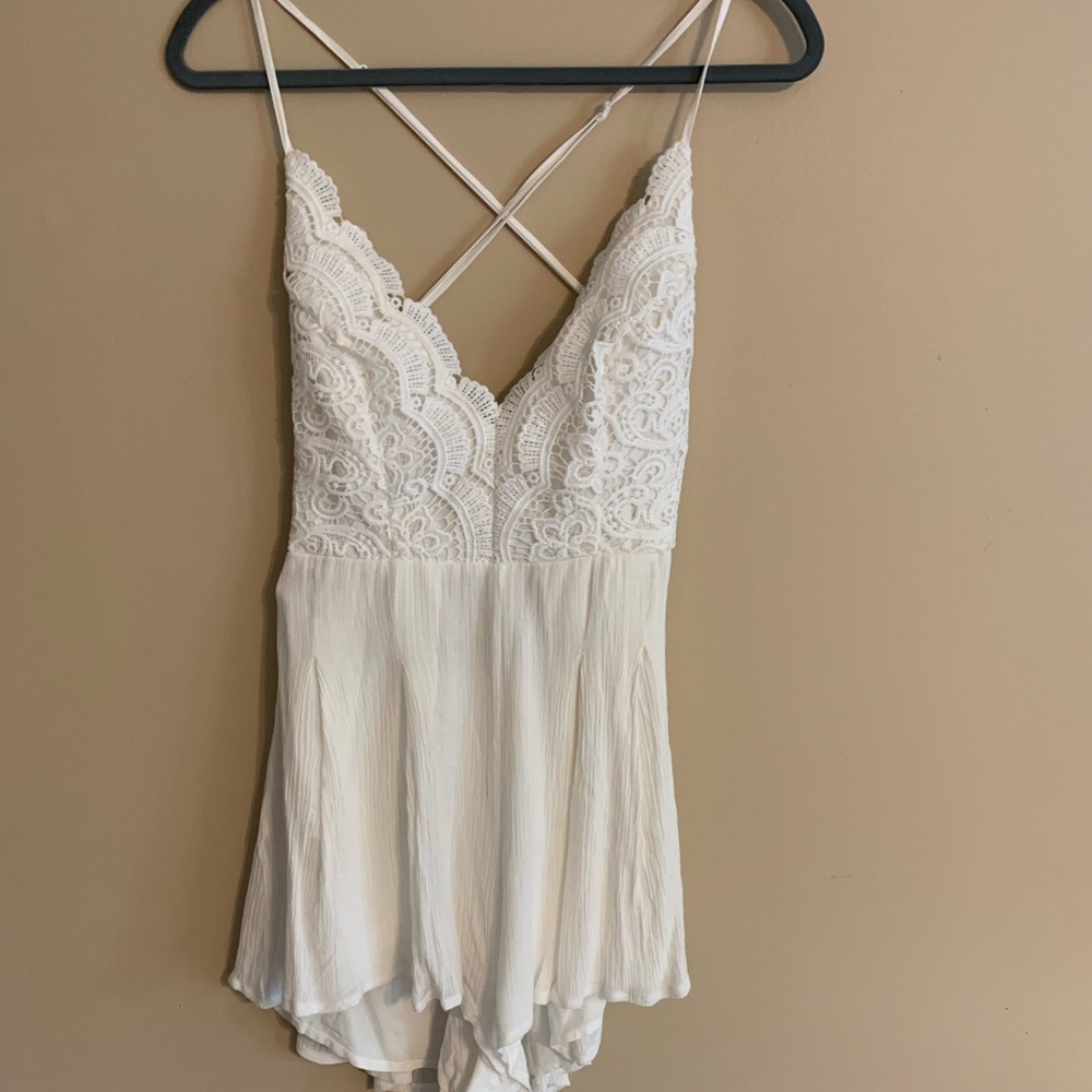 White romper